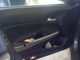 2009 HONDA ACCORD, OLIVE, EX-L MODEL, 3.5L, AT.  A26267